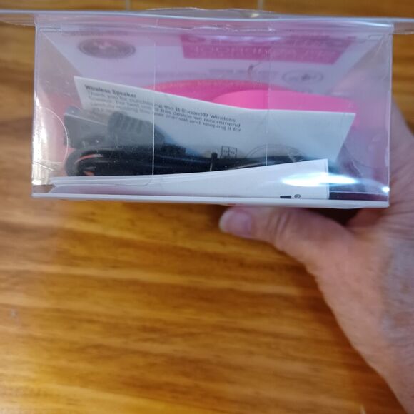 BILLBOARD Wireless Bluetooth SplashProof Speaker BB2442 Pink Water Resistant - Picture 3 of 5